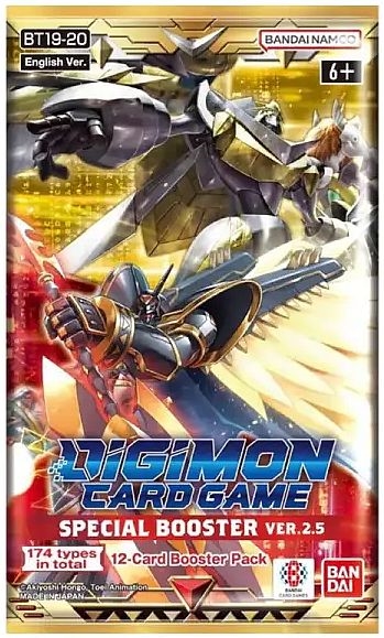 Special Booster Ver.2.5 - BT19-20 Booster Pack - Digimon Card Game (ENG)